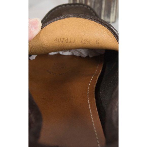 Gucci Brown Suede Driving Moccasin Loafers 12 - Picture 4 of 7